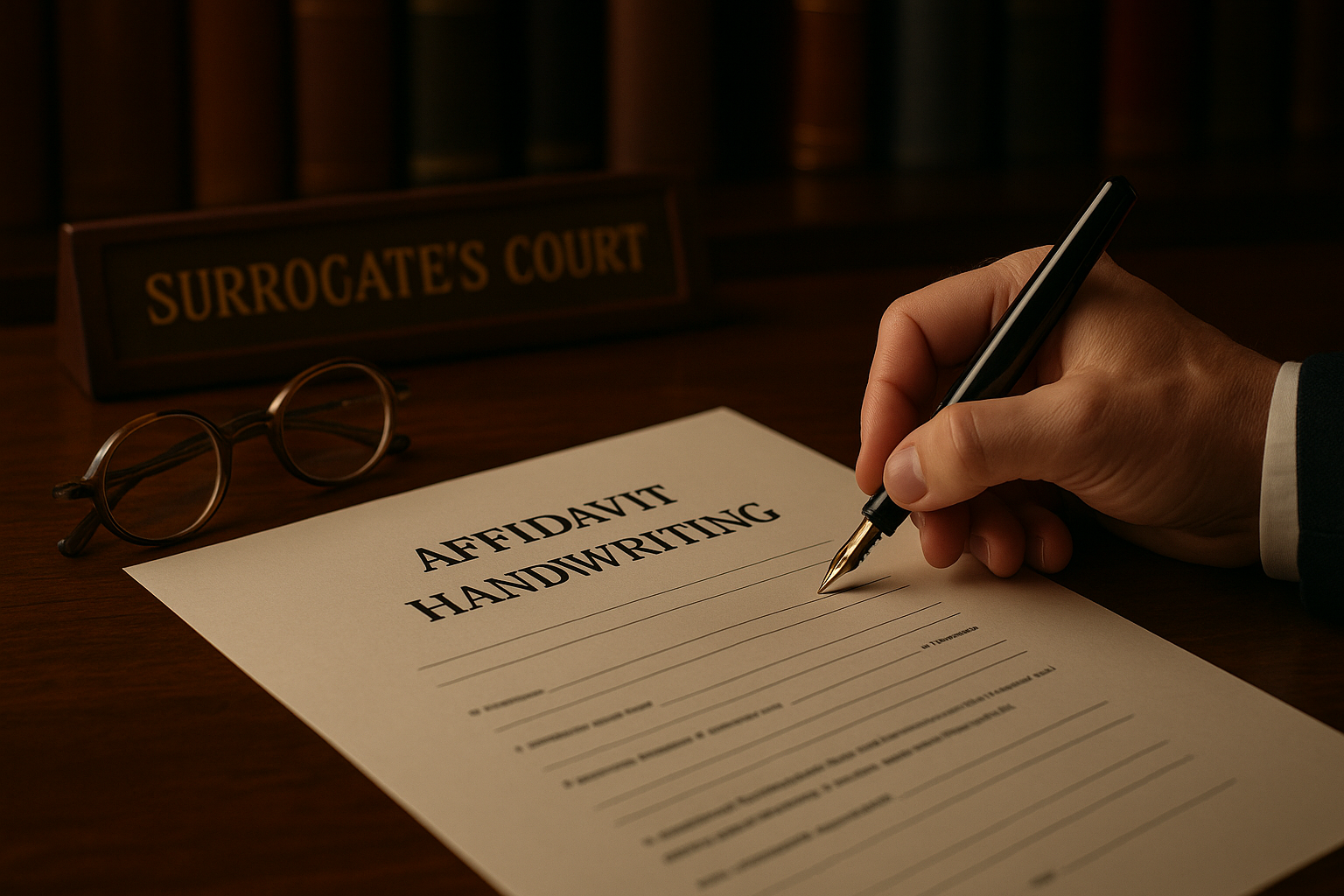 🔑 NY: Understanding the Handwriting Affidavit in Probate Proceedings