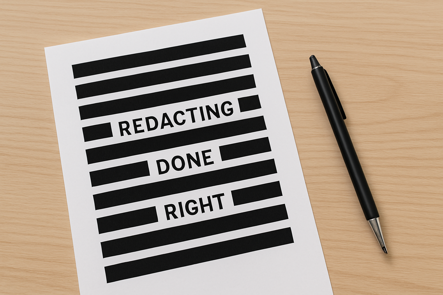 🔑 Redacting Done Right: Lessons from a Surprising Mistake
