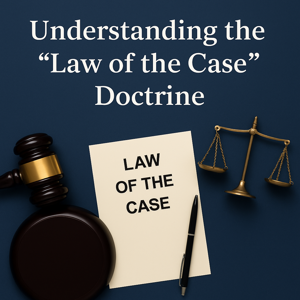 Understanding the “Law of the Case” Doctrine