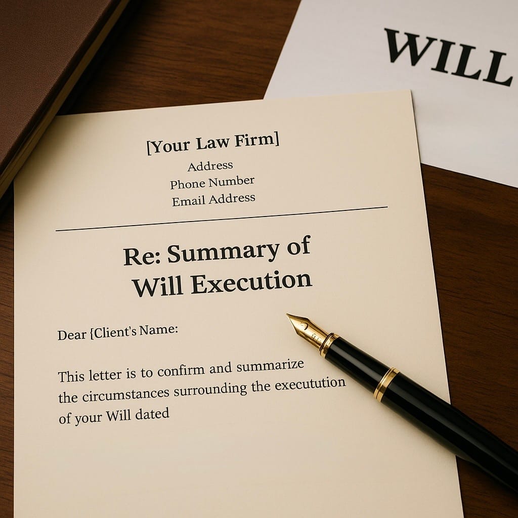 ๐ Why Every NY Will Execution Deserves a Follow-Up Letter (Sample Form)